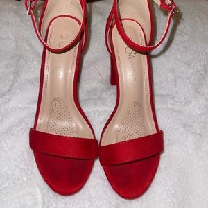 Red heels size 6.5